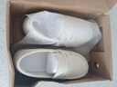 断码真皮单鞋女春秋新款厚底护士鞋女软底不累脚工作鞋 米白色 35 实拍图