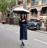 JCZS德国品牌迷你七折太阳伞生防晒防紫外线便携小巧晴雨两用遮阳伞 胶囊盒-七折-曜石黑 三折168股 x 92cm 实拍图