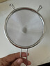 美厨（maxcook）全304不锈钢漏网漏勺30目 豆浆过滤网勺细网面粉筛11cm MCCU3408 实拍图