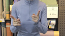 迪卡侬（DECATHLON）速干衣速干长袖女春夏季跑步长袖瑜伽服宽松训练健身服运动T恤 藤萝紫 M 实拍图