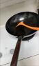 京严选炒锅章丘款铁锅无涂层炒菜不粘锅家用铸铁锅具燃气电磁炉用已开锅 【燃气专用款】正宗老式铁锅+盖+铲 34cm 百年工艺｜传统铁锅｜健康不沾 实拍图