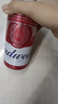 百威啤酒TOP淡色拉格450ml*18听整箱装新老包装交替发货  实拍图