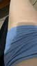 舒雅（Schiesser）男士内裤80S莫代尔3A抑菌平角内裤【2条装】E5/19928T 深灰+宝蓝 2条 2XL 实拍图