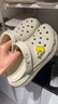 卡骆驰crocs檀健次同款经典泡芙洞洞鞋百舒适男沙滩鞋女鞋休闲鞋|207521 骨白色-2Y2(含智必星) 39 (240mm) 实拍图