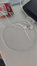 纽曼（Newmine）NM-LK06 半入耳式线控有线耳机 手机耳机 音乐耳机 3.5mm接口 电脑笔记本手机适用 白色 实拍图