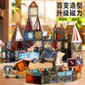 布鲁奇钻面彩窗磁力片儿童玩具男孩3-6岁磁力积木益智玩具1-3岁生日礼物 实拍图