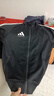 阿迪达斯 （adidas）外套男女秋季跑步运动立领夹克外套保暖运动服 黑/白 S 实拍图