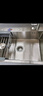 名爵（MEJUE）水槽厨房不锈钢洗碗池洗菜盆一体盆单槽水池手工盆+抽拉龙头2465 实拍图