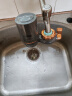 美的（Midea）净水器水龙头过滤器家用自来水滤水器直饮前置过滤器厨房卫生间通用除水垢除余氯双出水可清洗滤芯 一机一芯【可清洗滤芯】 实拍图