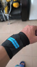 耐力克斯（NAILEKESI N）健身护手腕卧推举重俯卧撑哑铃力量训练护具运动男女加压腕带黑蓝 实拍图