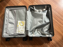 友胜保罗行李箱大容量拉杆箱超轻盈学生旅行箱男女密码箱皮箱多功能登机箱 钛金灰 20英寸 【小尺寸登机款】 实拍图
