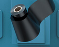得力(deli)90mm*300m热转印条码打印机 标签机通用型碳带 蜡基碳带81523（6支装） 实拍图