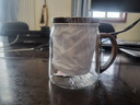 忆壶茶（YIHUTEA） 玻璃茶杯加厚水杯大容量茶水分离杯办公家用泡茶杯子耐热玻璃杯 【透明加厚】木灵杯500ML 实拍图