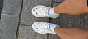 梵昇昱溯溪涉水洞洞鞋男士夏户外穿防滑踩屎感厚底开车2025新款防臭凉拖 溯溪鞋白色【41】 实拍图