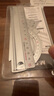 晨光(M&G)文具铝合金黑白套尺尺子套装小学生考试 4件套 直尺15cm+三角尺*2+量角器ARLN0459中考高考 实拍图