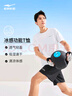 鸿星尔克于适同款|短袖男夏季新款冰感速干衣跑步t恤衫运动上衣T恤男士 正白-冰感吸湿排汗-于适推荐 XL 实拍图