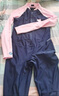 迪卡侬（DECATHLON）儿童连体游泳衣长袖防晒保护男童女童温泉潜水服中大防晒NABE 【立体剪裁 版型升级】粉色心情 80 141-150cm 10-11岁 实拍图