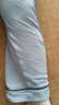 诺宜（NuoYI）月子装月子服哺乳衣纯棉孕产妇家居服睡衣J38158条纹蓝色XXL 实拍图