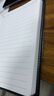 得力(deli)25K120张大号商务经典皮面本办公用品 会议记事本日记本笔记本子文具 黑BP115 实拍图