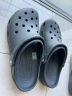 crocs卡骆驰檀健次同款洞洞鞋男沙滩鞋|10001 黑色-001 41/42(260mm) 实拍图