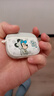 ESCASE airpods pro二代保护套苹果pro2耳机套迪士尼米奇蓝牙盒卡通无线硅胶皮纹软潮男个性创意2022年款灰色 实拍图