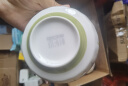 【摩登主妇同源】釉下彩米饭碗特别好看的餐具小碗家用陶瓷吃饭碗 4.5英寸菱格碗【1个装】 实拍图