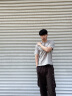 BINYUXD【3件】短袖t恤男夏季纯白色宽松纯棉男士半截袖潮打底衫衣服男装 白色+黑色+卡其 常规 XL 【建议135-150斤】 实拍图