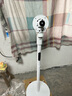 美的（Midea）【飓风节能】七叶柔风立式电风扇/家用轻音落地扇/台式小型风扇/大风力遥控定时摇头风扇SAH35BSJ 实拍图