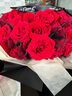 来一客鲜花速递99朵红玫瑰花束生日礼物表白送女友全国同城配送 99朵红玫瑰仙女款 实拍图