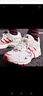 adidas「寻光者」SPIRITAIN 2.0厚底网面老爹鞋阿迪达斯轻运动   奶油白/浅猩红/金属银   44 实拍图