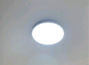 FSL佛山照明三防吸顶灯led超薄圆形防潮防蚊虫卫生间阳台卧室厨卫灯 皓睿白色 24W三段调光 380mm 实拍图