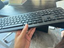 acer宏碁可充电无线蓝牙键盘鼠标套装双模IPAD静音笔记本台式手机Mac/ipad/安卓通用键鼠套装办公键盘 黑色【单键盘-Typec充电】 【无线2.4G+蓝牙】双模 实拍图