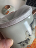 心去處柿子猫陶瓷茶杯创意马克杯可爱女士水杯高颜值办公室泡茶杯喝水杯 柿子猫米黄汝窑茶杯-带过滤450ml 实拍图
