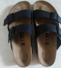 BIRKENSTOCK勃肯德国进口男女款经典舒适百搭轻便Arizona双扣拖鞋 黑色窄版51793 38 实拍图