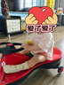 好娃娃（howawa）儿童扭扭车1-3岁溜溜车宝宝滑滑车妞妞车滑行车168烈焰红 实拍图