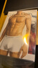 Calvin KleinCK 男士平角内裤套装 3条装 送男友礼物 U2664G I03红白蓝 L  实拍图