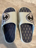 糖果涩男童凉拖鞋亲子软底夏季卡通防滑居家休闲室内户外踩屎感儿童拖鞋 太空-灰色 34 -35码内长21.5cm 实拍图
