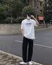 GENIOLAMODE休闲裤男夏季薄款冰丝凉感宽松休闲百搭系带长裤 实拍图