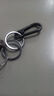 钥匙扣挂饰男腰挂简约车用锁匙扣钥匙链圈环挎包挂件礼物 银色钥匙扣钥匙圈 实拍图