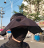 蕉下（beneunder）遮阳帽子防晒帽女防紫外线太阳帽贝壳空顶帽便携TS550黑 实拍图