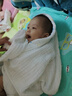 全棉时代儿童浴巾纯棉透气纱布浴巾新生婴儿宝宝洗澡大毛巾 快乐熊猫115cm 实拍图