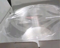 拜杰一次性水果盒塑料鲜果切盒草莓包装盒圆形打包盒水果盒托盘20个 实拍图