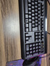 双飞燕（A4TECH）KB-N9100 键鼠套装有线鼠标键盘套装办公电脑薄膜键盘鼠标套装防泼溅 USB接口 黑色 实拍图