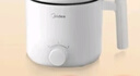 美的（Midea）电煮锅 宿舍小电锅 电蒸锅 学生寝室一体泡面小火锅 多功能锅 XZE1613 1.7L 配蒸笼【国家补贴】 实拍图