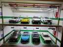 品车汇1:18停车场模型场景 实木停车库 汽车模型防尘罩展示盒 手工DIY模型 8车位三面实木款现货 实拍图