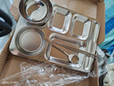 宇太（YUTAI）304不锈钢六格餐盘套装加大带碗筷勺成人食堂打饭分格餐盒 6BT 实拍图