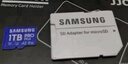 三星（SAMSUNG）1TB TF(MicroSD)存储卡 高速PRO蓝卡 U3A2V30 兼容Steamdeck游戏机无人机运动相机 读速180MB/s 实拍图