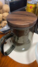 京东京造 远山泡茶杯 茶水分离高硼硅玻璃具礼物男士【不锈钢茶漏】 440ml 实拍图