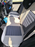 闲鸟汽车坐垫四季通用亚麻座套全包围运动座椅保护套座垫新能源车型 实拍图