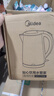 美的（Midea）烧水壶电热水壶电水壶 双层防烫 0涂层食品级304不锈钢 1500W快速沸腾 1.7L大容量 HJ1705 实拍图